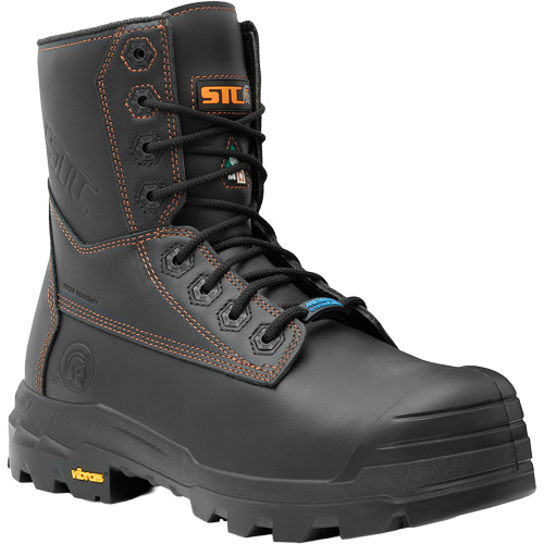 Metpro Flex Work Boots with Metguard, Leather, Size 4, Impermeable