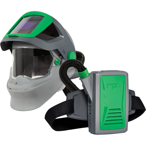 Z4® Welding Respirator with FR Chin Seal & PX5® PAPR, Facepiece Respirator/Welding Helmet