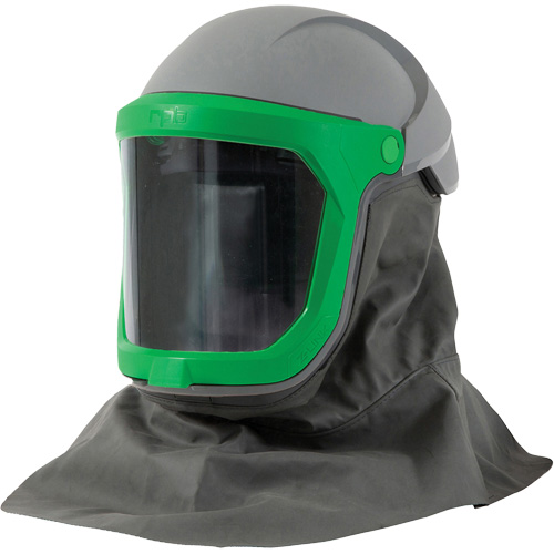 RPB Z-Link Respirator with Safety Lens & Shoulder Cape, Facepiece Respirator/Welding Helmet