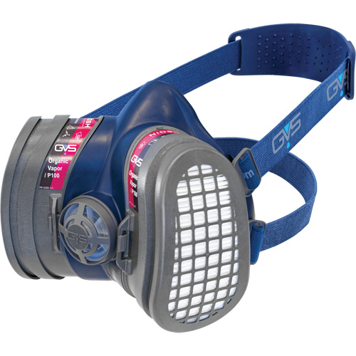 Elipse® Low Profile OV/P100 NIOSH Respirator with Replacement Filters, Elastomer/Thermoplastic, Medium/Large