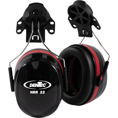 SEALTEC 500 Series Earmuff with Stainless Steel Dual Arms, Cap Mount, 26 dB NRR dB