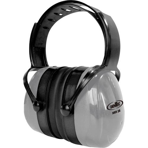 SEALTEC 600 Series Eamuff with Plastic Dual Arms, Headband, 28 dB NRR dB