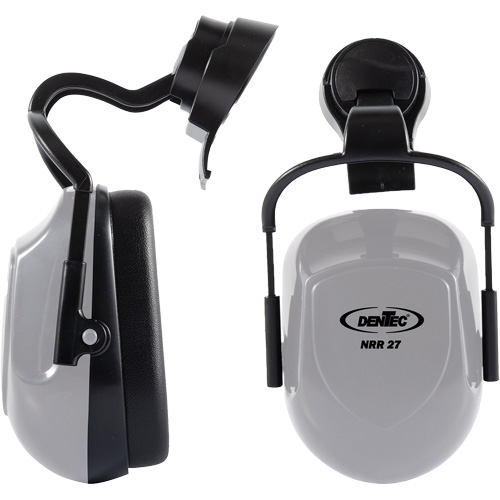 SEALTEC™ 600 Series Single-Point Full-Brim Dielectric Earmuff, Cap Mount, 27 dB NRR dB
