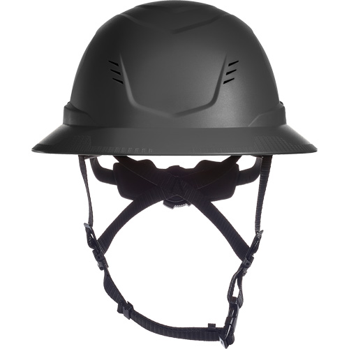 V-Gard H2® Full Brim Safety Helmet, Ratchet Suspension, Vented