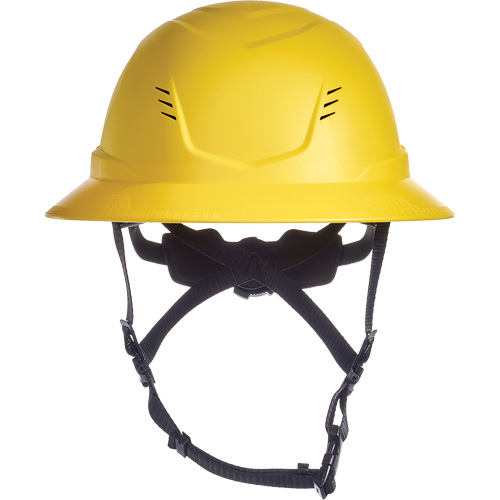 V-Gard H2® Full Brim Safety Helmet, Ratchet Suspension, Vented