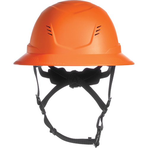 V-Gard H2® Full Brim Safety Helmet, Ratchet Suspension, Vented