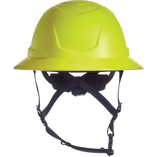 V-Gard H2® Full Brim Safety Helmet, Ratchet Suspension, Non-Vented