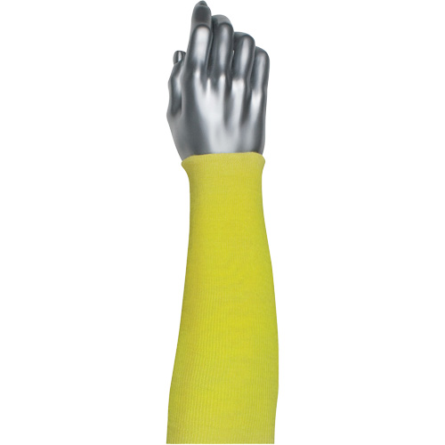 Kut Gard® Single-Ply DuPont™ Sleeve, Kevlar®, 14", ASTM ANSI Level A2, Yellow