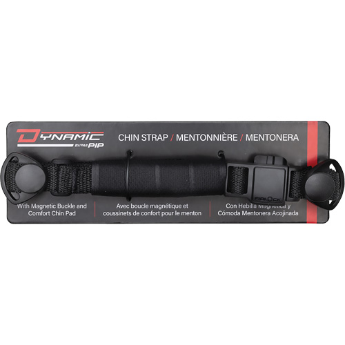 Dyna-Clic™ 4-Point Chin Strap with Magnetic Clip and Chin Pad