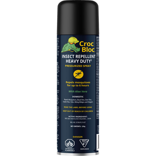 Heavy-Duty Insect Repellent, 30% DEET, Spray, 220 g