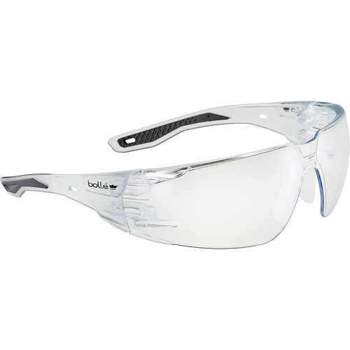RUSH+ 2.0 Safety Glasses, Clear Lens, Anti-Fog/Anti-Scratch, ANSI Z87+