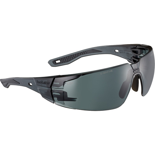 RUSH+ 2.0 Safety Glasses, Smoke Lens, Anti-Fog/Anti-Scratch, ANSI Z87+