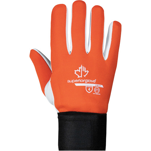 KnitActiv™ VIBGV Vibration-Dampening Gloves, Size Large, Goatskin Palm