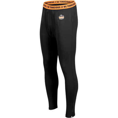 Lightweight Base Layer Pants, Men's/Women's, Large, Black