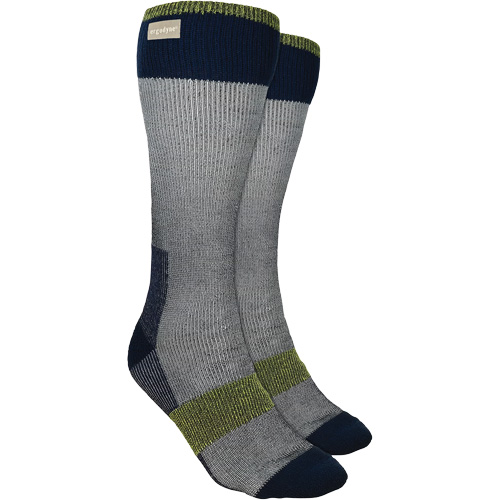 N-Ferno® Freezer Socks, Unisex, Large/X-Large, Navy Blue, Wool Blend