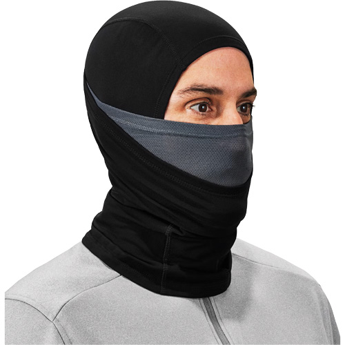 N-Ferno® Dual-Layer Balaclava Face Mask, Nylon/Spandex, Black