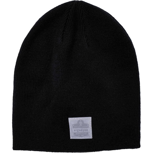N-Ferno® Rib Knit Winter Hat, Acrylic Lining, One Size, Black