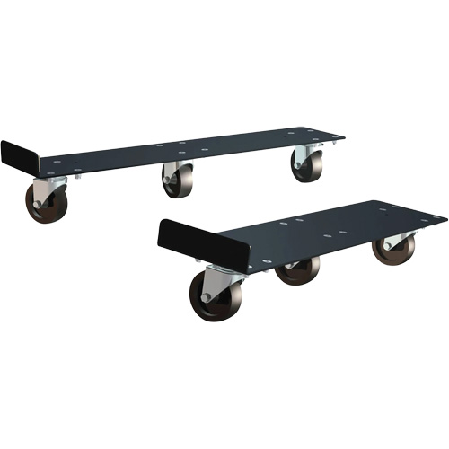 Powder Coated Mover Dollies for Easy Transport, Steel, 990 lbs. Capacity