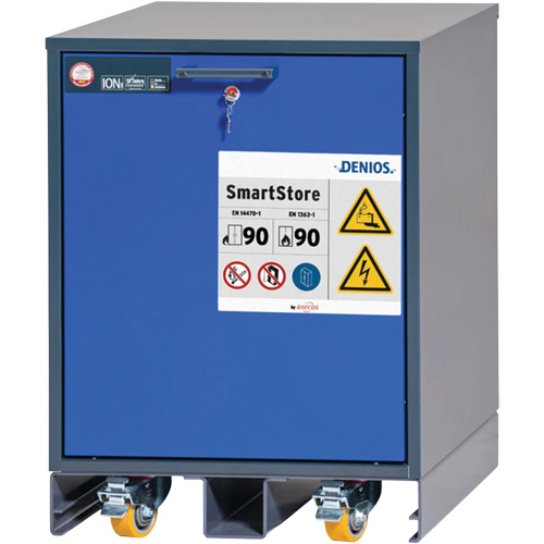 Lithium-ion Storage Under Bench with 90-Minute Fire Resistance