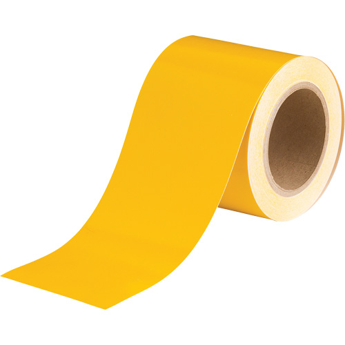 Pipe Marker Tape, 90', Yellow
