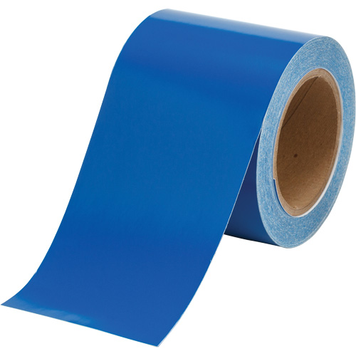 Pipe Marker Tape, 90', Blue