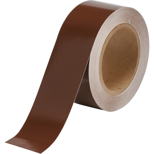 Pipe Marker Tape, 90', Brown