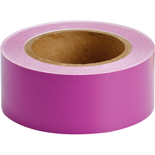 Pipe Marker Tape, 90', Purple