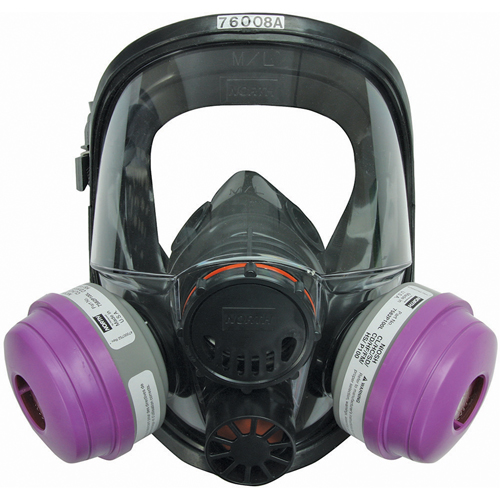 North® 7600 Series Full Facepiece Respirator, Silicone, Large/Medium/Medium/Large