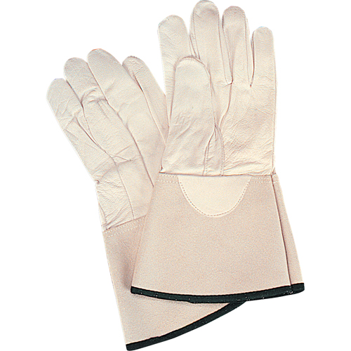 TIG Welding Gloves, Grain Sheepskin, Size Large
