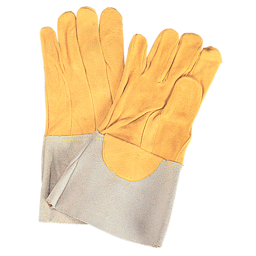 Superior Fit TIG Welding Gloves, Split Deerskin, Size Medium