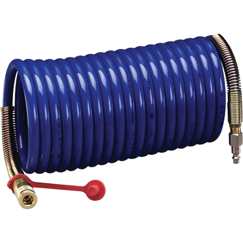 3M™ Series Loose Fitting Facepieces with Supplied Air-SUPPLIED AIR HOSES, Coiled High Pressure, 25'
