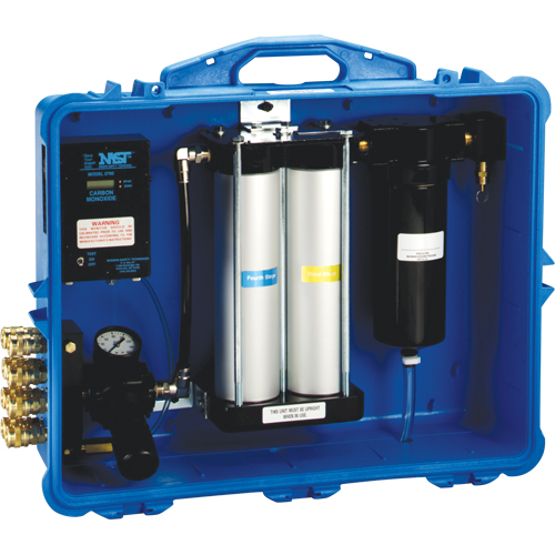 Portable Compressed Air Filter and Regulator Panels, 100 CFM Capacity