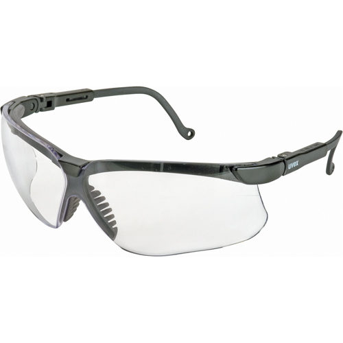 Uvex® Genesis® Safety Glasses, Clear Lens, Anti-Scratch, Meets/Exceeds CSA Z94.3
