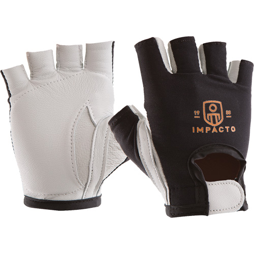 Anti-Impact Right-Hand Glove, Size Large, Goatskin/Split Leather Palm