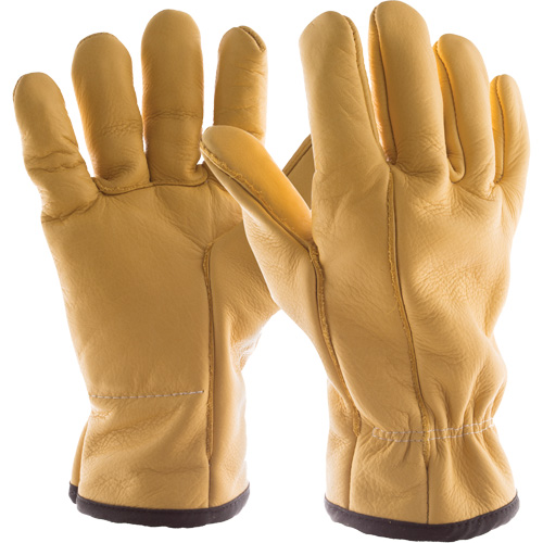 Anti-Vibration Leather Air Glove®, Size Medium, Grain Leather Palm