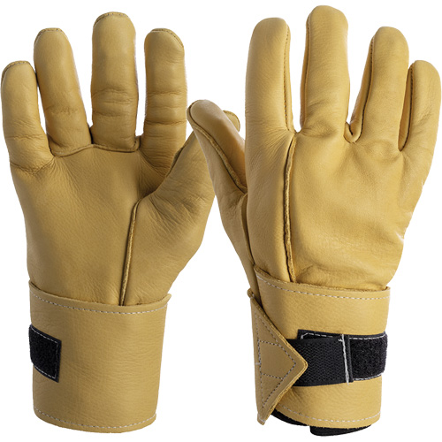 Vibration Protective Air Glove®, Size Large, Grain Leather Palm