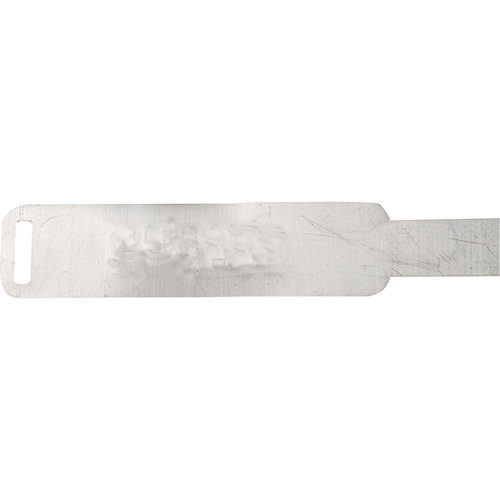 Aluminum Blank Tags, 1" W x 5-3/4" H