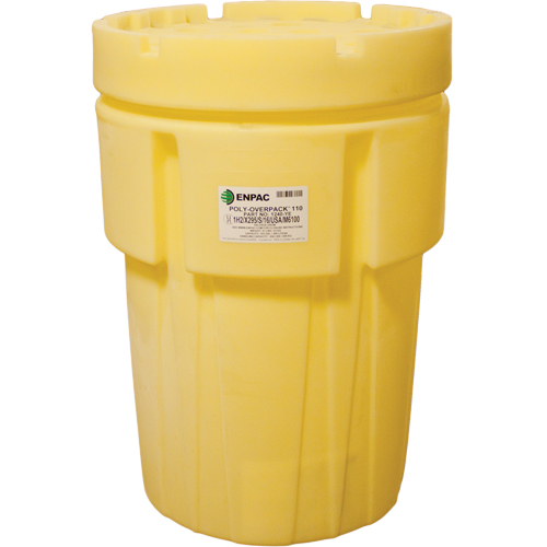 Poly-Overpack® 110 Salvage Drum, 103 US gal., Stationary