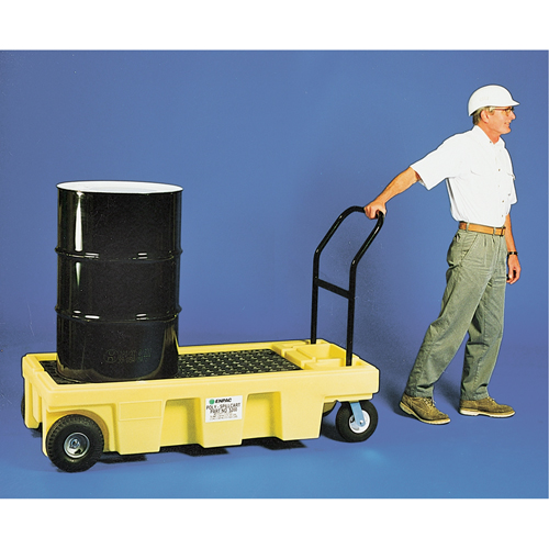 Poly-Spillcart™ Cart ATC, 66.5" L x 29" W x 46.9" H, 57 US gal. Spill Cap.