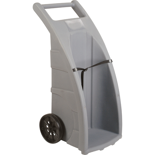 Cylinder Cart, Rubber Wheels, 23" W x 24" L Base, 500 lbs.