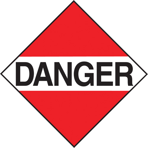 Miscellaneous Danger TDG Placard, Plastic