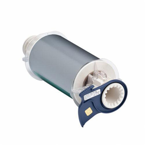 Indoor-Outdoor Label Printer Tape, Vinyl, Grey, 6" Width