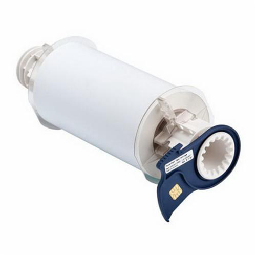 Indoor-Outdoor Label Printer Tape, Vinyl, White, 6" Width