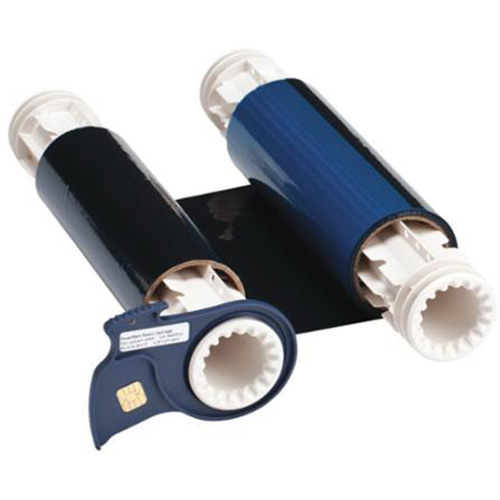 RIBBON POWERMARK 2 CLR 15" BLK/BL 6.25"X200'