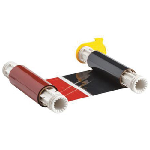 RIBBON POWERMARK 2 CLR 15" BLK/RED 6.25"X200'