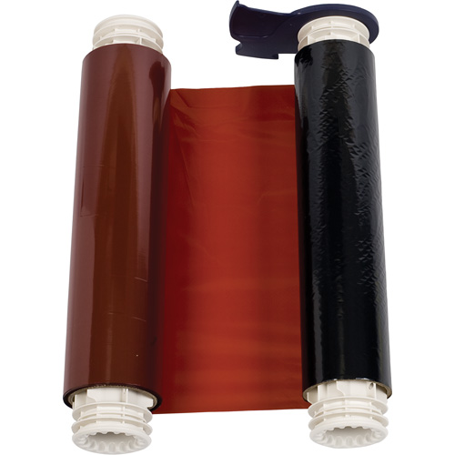 RIBBON POWERMARK 2 CLR 8" BLK/RED 8.8"X200'