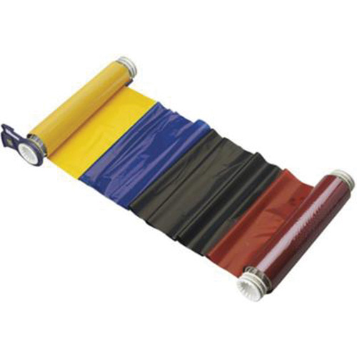 RIBBON POWERMARK 4 CLR 15" BLK/RED/BL/YEL 6.25"X