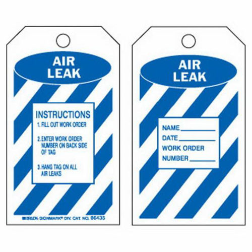 Inspection Record Tags, Polyester, 3" W x 5-3/4" H, English