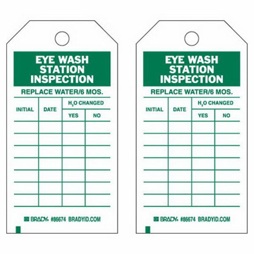 Material Control Tags, Paper, 3" W x 5-3/4" H, English