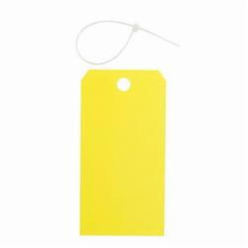 Blank Accident Prevention Tags, Metal, 3" W x 5-3/4" H
